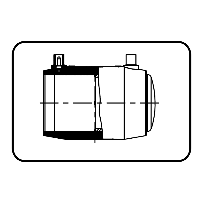 E-End Cap PE 100-RC black