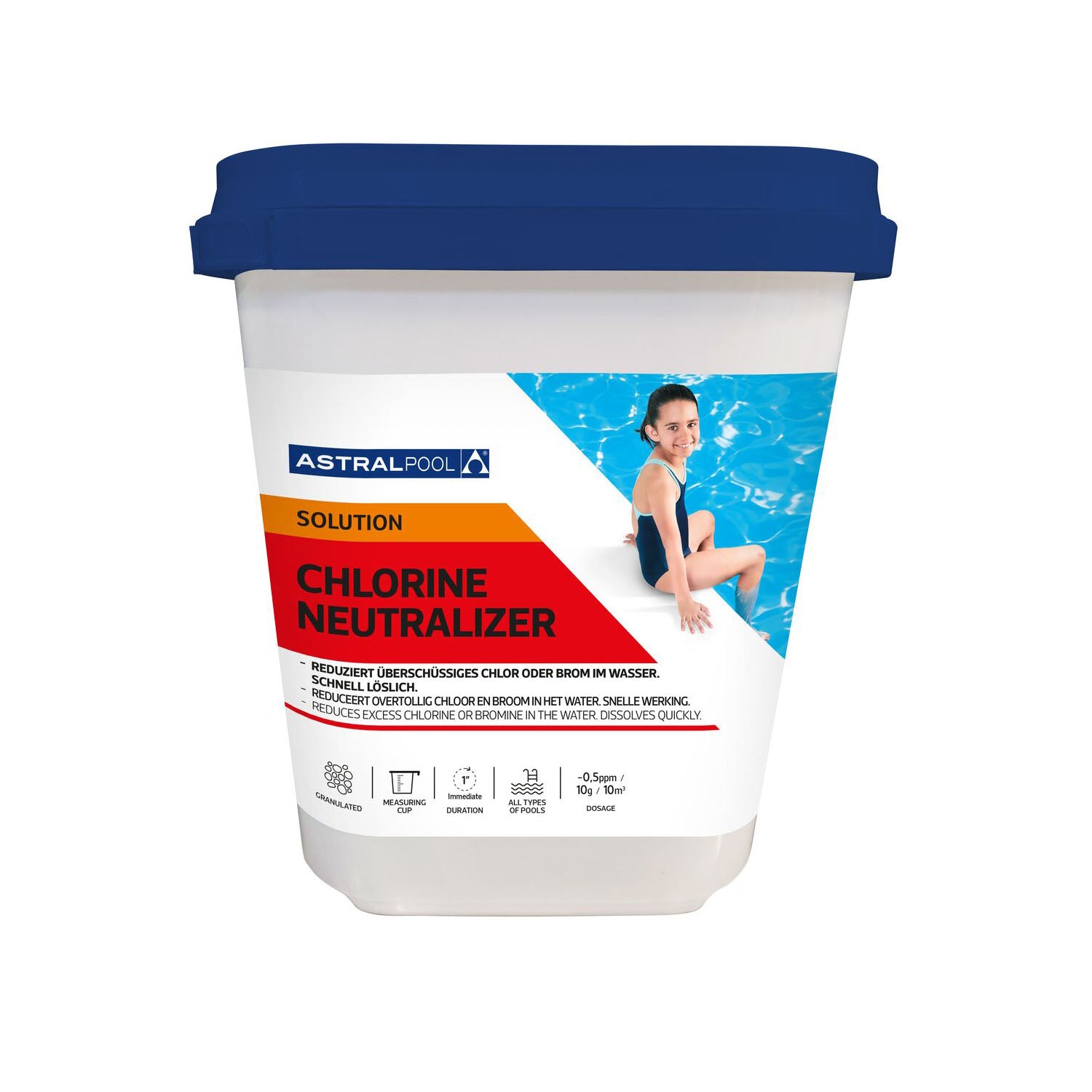 ASTRALPOOL Chlor Neutralisator Granulat Chlorine Nautralizer