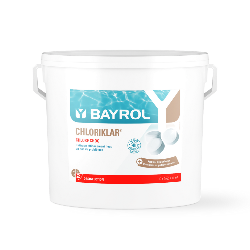 BAYROL Chloriklar® Chlor-Sprudeltabletten
