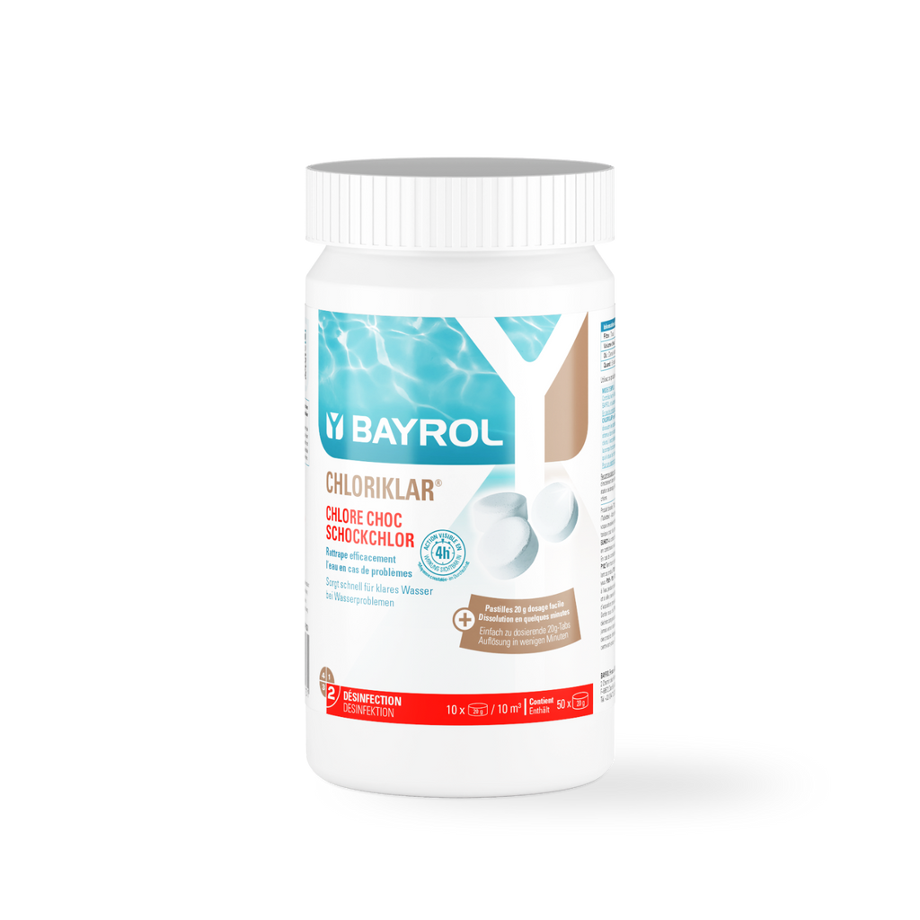 BAYROL Chloriklar® Chlor-Sprudeltabletten
