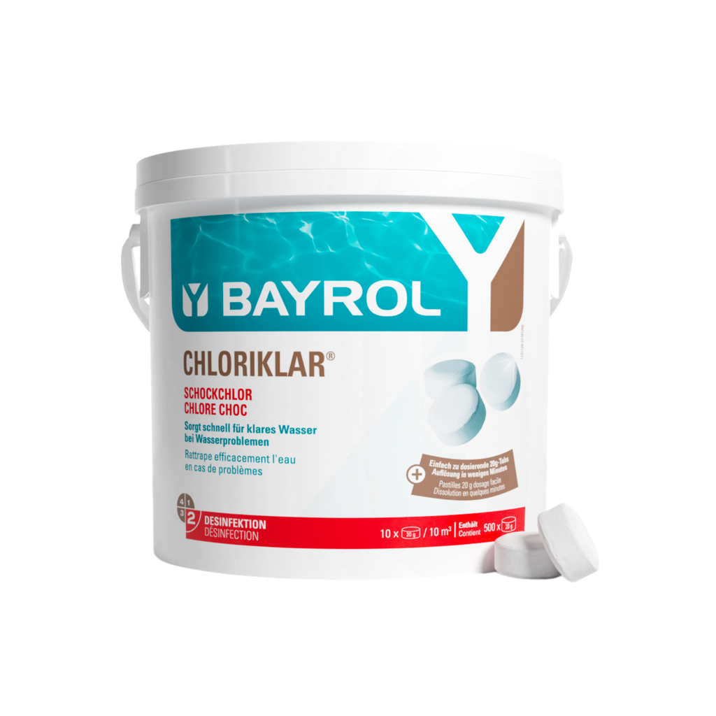 BAYROL Chloriklar® Chlor-Sprudeltabletten