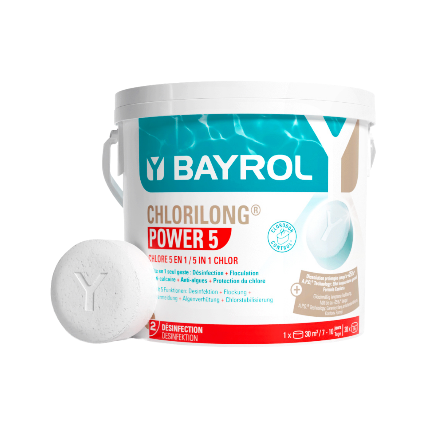 BAYROL Chlorilong® POWER 5