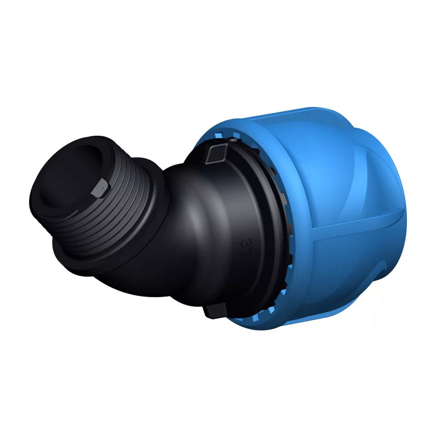 iJOINT 45° elbow threaded male - Compression Fitting
