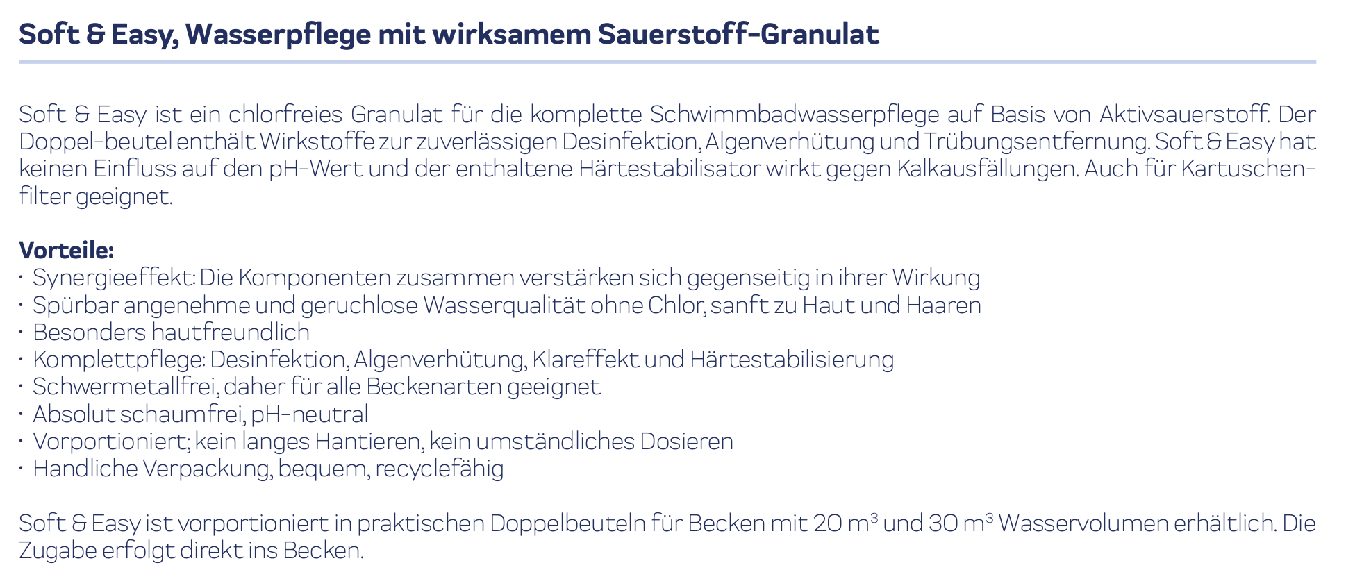 BAYROL Soft & Easy Pooltester pH/O₂