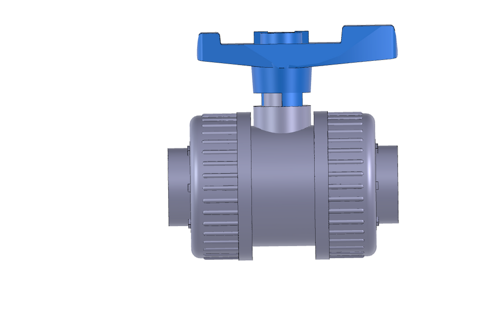 Kugelhahn Typ TP PVC-U für Wasseranwendungen