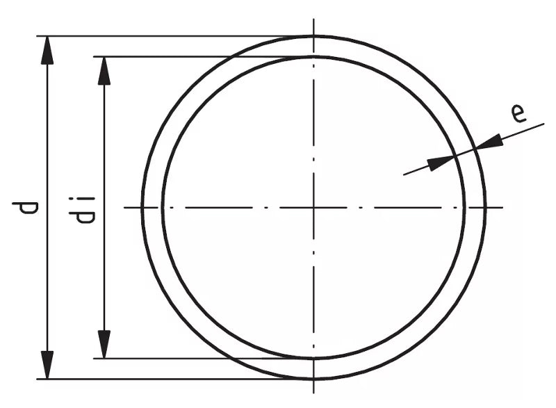 PVC-U Pressure pipe transparent