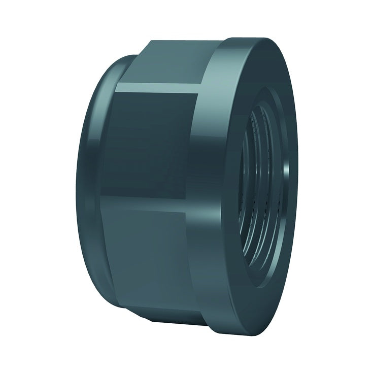 PVC-U Cap thread female cyl