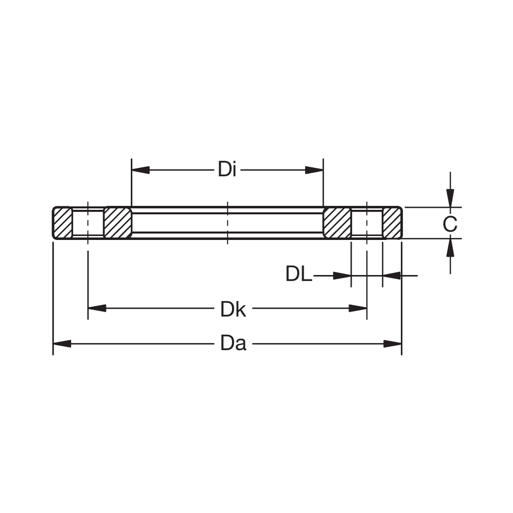 PVC-U Flange loose DIN-EN
