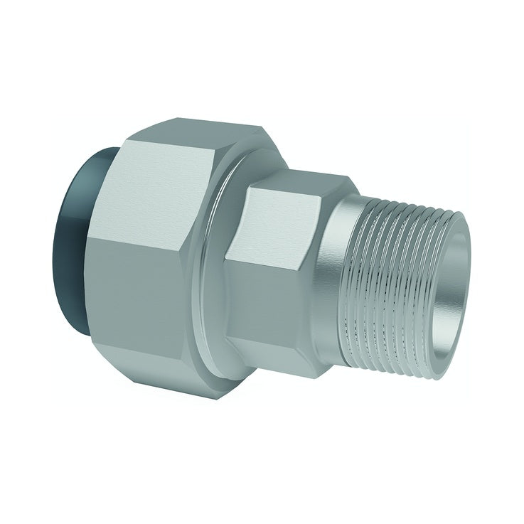 PVC-U GJMW/EPDM Ü-Verschraubung IG zyl